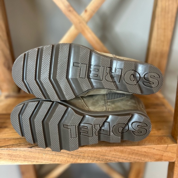 Sorel women’s boots booties wedge Joan of arctic NEW sz 8.5 - Picture 3 of 3